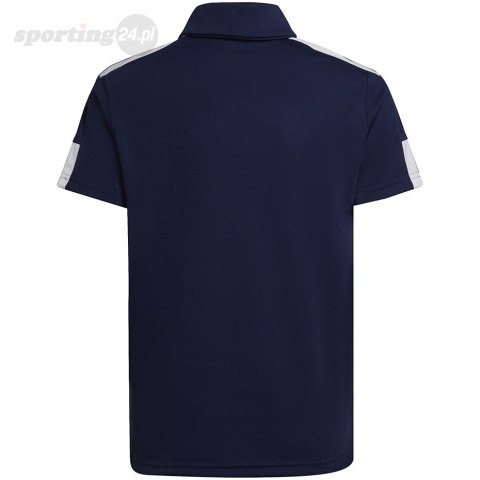 Koszulka dla dzieci adidas Squadra 21 Polo granatowa HC6274 Adidas teamwear Koszulka dla dzieci adidas Squadra 21 Polo granatowa HC6274 Adidas teamwear