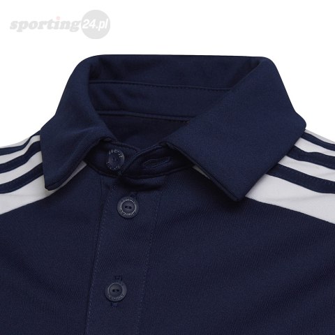 Koszulka dla dzieci adidas Squadra 21 Polo granatowa HC6274 Adidas teamwear Koszulka dla dzieci adidas Squadra 21 Polo granatowa HC6274 Adidas teamwear