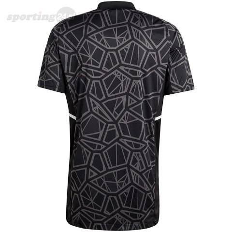 Koszulka męska Condivo 22 Goalkeeper Jersey Short Sleeve czarna HB1619 Adidas teamwear Koszulka męska Condivo 22 Goalkeeper Jersey Short Sleeve czarna HB1619 Adidas teamwear