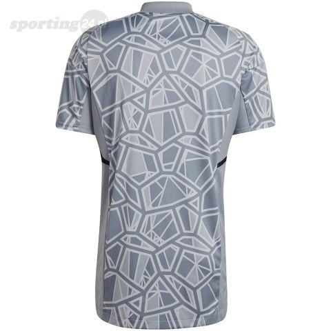 Koszulka męska Condivo 22 Goalkeeper Jersey Short Sleeve szara HB1622 Adidas teamwear Koszulka męska Condivo 22 Goalkeeper Jersey Short Sleeve szara HB1622 Adidas teamwear