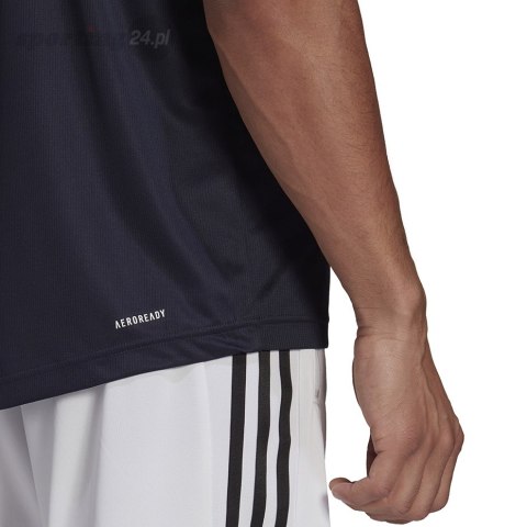Koszulka męska adidas Aeroready Designed To Move Sport granatowa GM2097 Adidas Koszulka męska adidas Aeroready Designed To Move Sport granatowa GM2097 Adidas