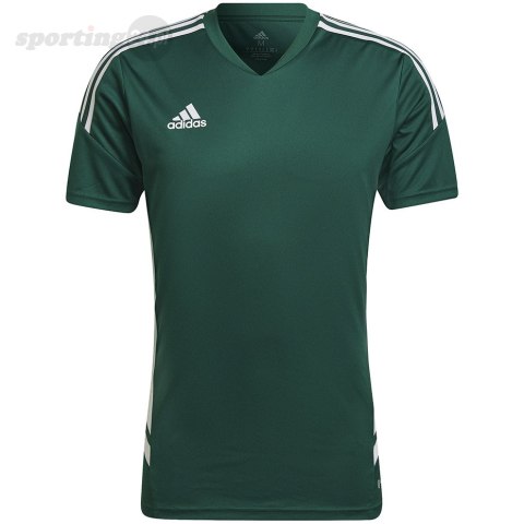 Koszulka męska adidas Condivo 22 Jersey zielona HE3057 Adidas teamwear Koszulka męska adidas Condivo 22 Jersey zielona HE3057 Adidas teamwear