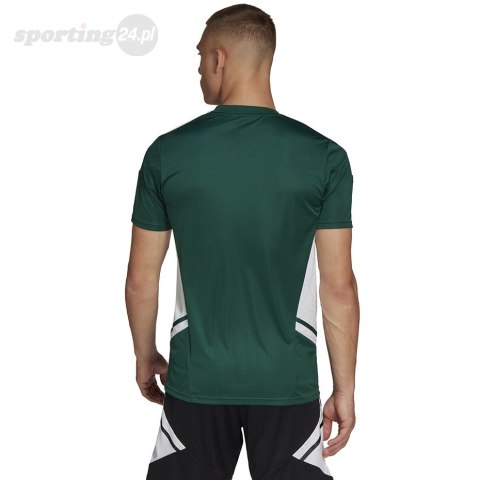 Koszulka męska adidas Condivo 22 Jersey zielona HE3057 Adidas teamwear Koszulka męska adidas Condivo 22 Jersey zielona HE3057 Adidas teamwear