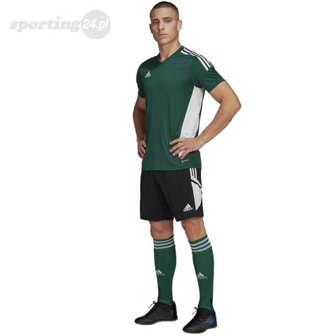 Koszulka męska adidas Condivo 22 Jersey zielona HE3057 Adidas teamwear Koszulka męska adidas Condivo 22 Jersey zielona HE3057 Adidas teamwear