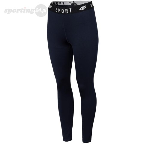 Legginsy funkcyjne damskie 4F granatowe H4Z22 SPDF351 31S 4F Legginsy funkcyjne damskie 4F granatowe H4Z22 SPDF351 31S 4F