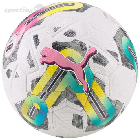 Piłka nożna Puma Orbita 1 TB biało-zielono-różowa 83774 01 Puma Piłka nożna Puma Orbita 1 TB biało-zielono-różowa 83774 01 Puma