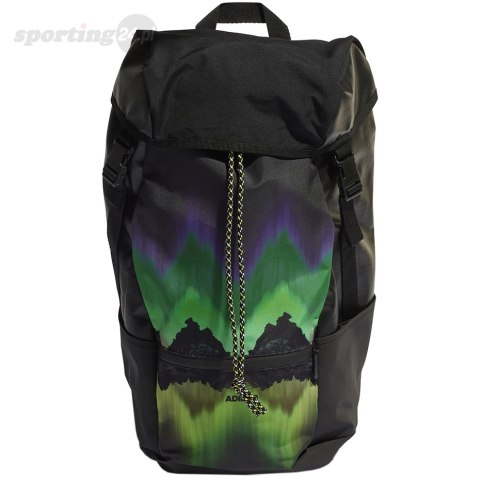 Plecak adidas Street Camper czarno-zielony HN7760 Adidas