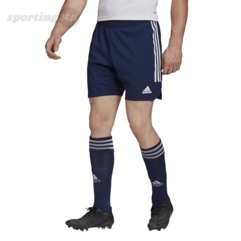 Spodenki męskie adidas Condivo 22 Match Day Shorts granatowe HA3505 Adidas teamwear Spodenki męskie adidas Condivo 22 Match Day Shorts granatowe HA3505 Adidas teamwear