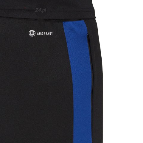 Spodnie męskie adidas Tiro Essential czarno-niebieskie HM7920 Adidas Spodnie męskie adidas Tiro Essential czarno-niebieskie HM7920 Adidas