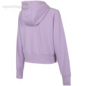 Bluza damska 4F jasny fiolet H4Z22 BLD027 52S 4F Bluza damska 4F jasny fiolet H4Z22 BLD027 52S 4F