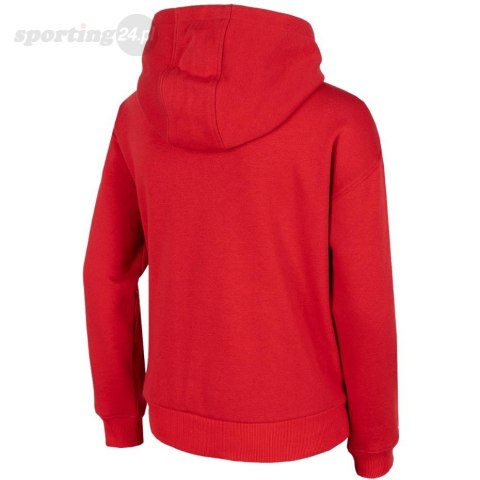 Bluza dla chłopca 4F czerwona HJZ22 JBLM006 62S 4F Bluza dla chłopca 4F czerwona HJZ22 JBLM006 62S 4F