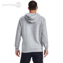 Bluza męska Under Armour Rival Fleece Hoodie szara 1357092 011 Under Armour