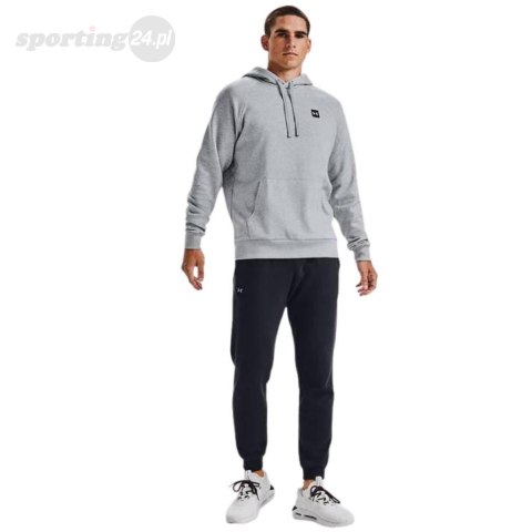 Bluza męska Under Armour Rival Fleece Hoodie szara 1357092 011 Under Armour Bluza męska Under Armour Rival Fleece Hoodie szara 1357092 011 Under Armour