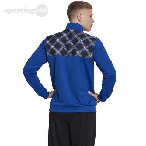 Bluza męska adidas Tiro Track niebieska HN5514 Adidas Bluza męska adidas Tiro Track niebieska HN5514 Adidas