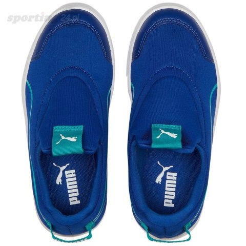 Buty dla dzieci Puma Courtflex v2 Slip On PS niebieskie 374858 11 Puma Buty dla dzieci Puma Courtflex v2 Slip On PS niebieskie 374858 11 Puma