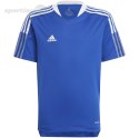 Koszulka dla dzieci adidas Tiro 21 Training Jersey niebieska GM7577 Adidas teamwear