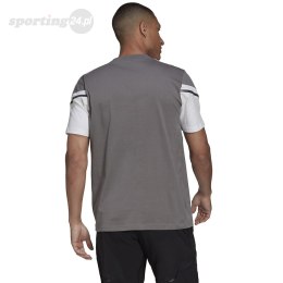 Koszulka męska adidas Condivo 22 Tee szaro-biała HD2316 Adidas teamwear