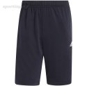 Spodenki męskie adidas Essentials Warm-Up 3-Stripes granatowe H48434 Adidas