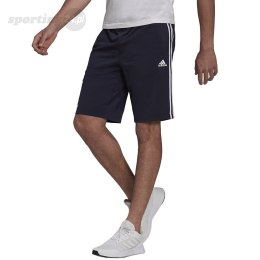 Spodenki męskie adidas Essentials Warm-Up 3-Stripes granatowe H48434 Adidas