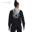 Bluza damska Under Armour Rival Fleece CB Hoodie czarna 1373031 001 Under Armour