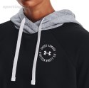 Bluza damska Under Armour Rival Fleece CB Hoodie czarna 1373031 001 Under Armour