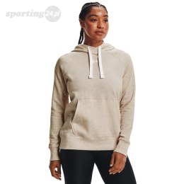 Bluza damska Under Armour Rival Fleece HB Hoodie beżowa 1356317 783 Under Armour