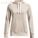 Bluza damska Under Armour Rival Fleece HB Hoodie beżowa 1356317 783 Under Armour