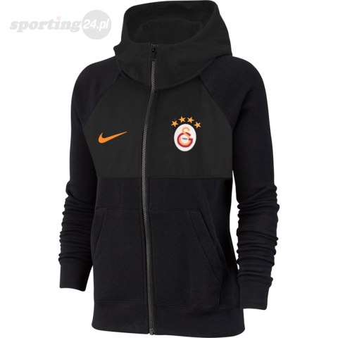 Bluza dla dzieci Nike Sportswear Full-Zip Hoodie czarna DA1686 010 Nike