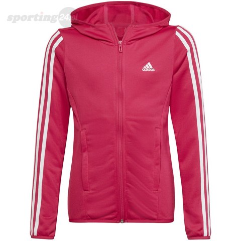 Bluza dla dzieci adidas Designed 2 Move 3-Stripes Hoodie Full Zip różowa HM4485 Adidas Bluza dla dzieci adidas Designed 2 Move 3-Stripes Hoodie Full Zip różowa HM4485 Adidas