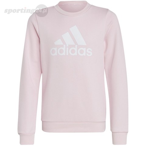 Bluza dla dzieci adidas Essentials Big Logo Sweatshirt różowa IC6119 Adidas Bluza dla dzieci adidas Essentials Big Logo Sweatshirt różowa IC6119 Adidas