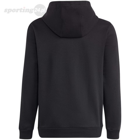 Bluza dla dzieci adidas Tiro 23 League Sweat Hoodie czarno-biała HS3606 Adidas Bluza dla dzieci adidas Tiro 23 League Sweat Hoodie czarno-biała HS3606 Adidas