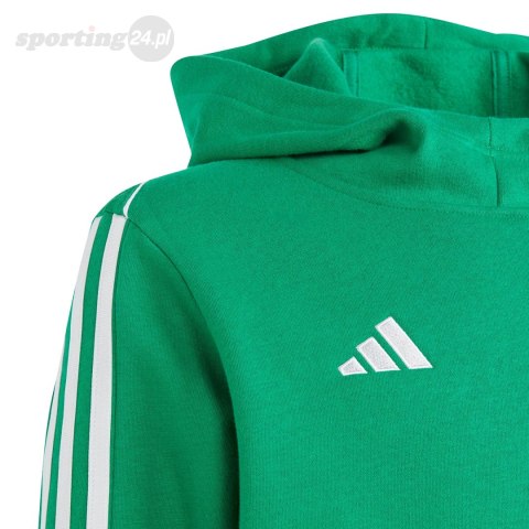 Bluza dla dzieci adidas Tiro 23 League Sweat Hoodie zielona IC7854 Adidas Bluza dla dzieci adidas Tiro 23 League Sweat Hoodie zielona IC7854 Adidas