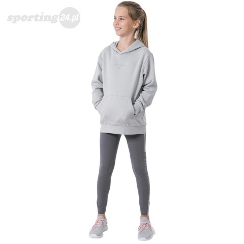 Bluza dla dziewczynki 4F chłodny jasny szary HJZ22 JBLD003 27S 4F Bluza dla dziewczynki 4F chłodny jasny szary HJZ22 JBLD003 27S 4F