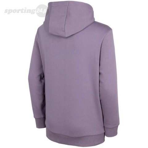 Bluza dla dziewczynki 4F fioletowa HJZ22 JBLD003 51S 4F Bluza dla dziewczynki 4F fioletowa HJZ22 JBLD003 51S 4F