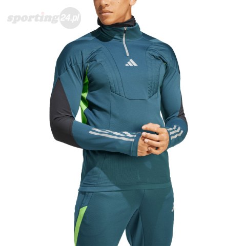 Bluza męska adidas Tiro 23 C Wintop turkusowa IL3207 Adidas Bluza męska adidas Tiro 23 C Wintop turkusowa IL3207 Adidas