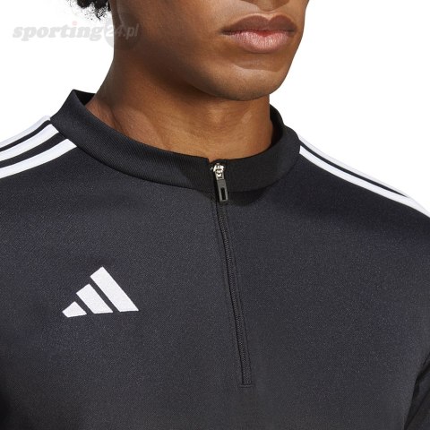 Bluza męska adidas Tiro 23 Club Training Top czarno-biała HS3617 Adidas Bluza męska adidas Tiro 23 Club Training Top czarno-biała HS3617 Adidas
