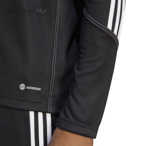 Bluza męska adidas Tiro 23 Club Training Top czarno-biała HS3617 Adidas Bluza męska adidas Tiro 23 Club Training Top czarno-biała HS3617 Adidas