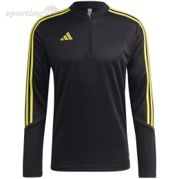 Bluza męska adidas Tiro 23 Club Training Top czarno-żółta IC1579 Adidas