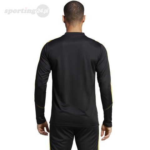 Bluza męska adidas Tiro 23 Club Training Top czarno-żółta IC1579 Adidas Bluza męska adidas Tiro 23 Club Training Top czarno-żółta IC1579 Adidas