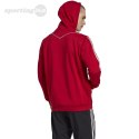 Bluza męska adidas Tiro 23 League Sweat Hoodie czerwono-biała HS3600 Adidas