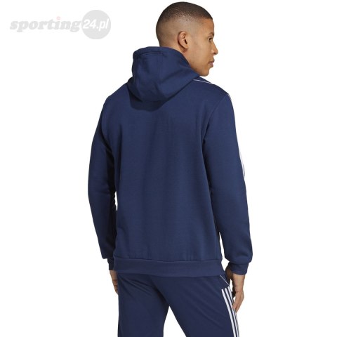 Bluza męska adidas Tiro 23 League Sweat Hoodie granatowo-biała HS3599 Adidas Bluza męska adidas Tiro 23 League Sweat Hoodie granatowo-biała HS3599 Adidas