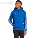 Bluza męska adidas Tiro 23 League Sweat Hoodie niebieska IC7858 Adidas