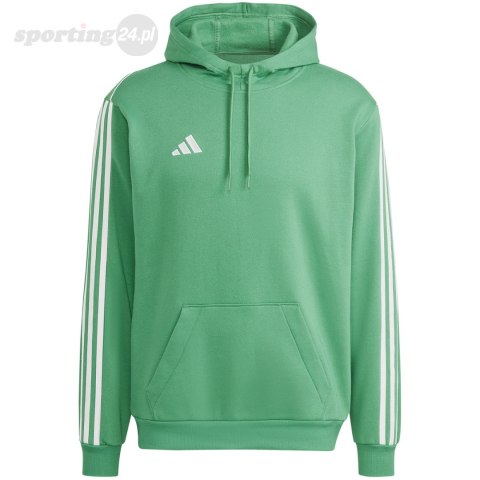 Bluza męska adidas Tiro 23 League Sweat Hoodie zielona IC7857 Adidas Bluza męska adidas Tiro 23 League Sweat Hoodie zielona IC7857 Adidas