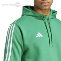 Bluza męska adidas Tiro 23 League Sweat Hoodie zielona IC7857 Adidas