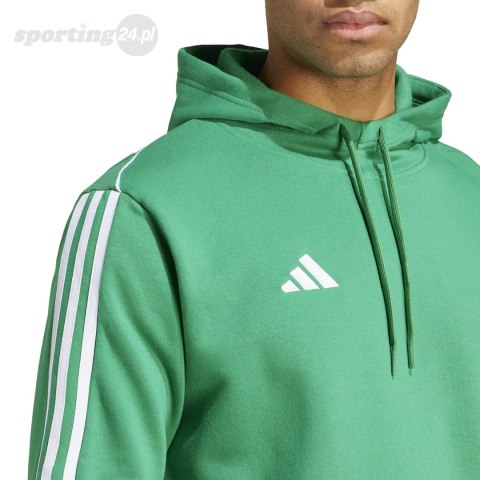 Bluza męska adidas Tiro 23 League Sweat Hoodie zielona IC7857 Adidas Bluza męska adidas Tiro 23 League Sweat Hoodie zielona IC7857 Adidas