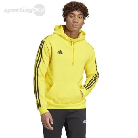 Bluza męska adidas Tiro 23 League Sweat Hoodie żółta IC7850 Adidas Bluza męska adidas Tiro 23 League Sweat Hoodie żółta IC7850 Adidas