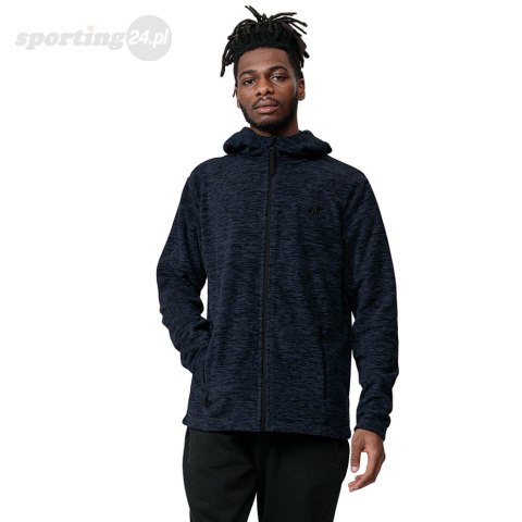 Bluza męska polarowa 4F ciemny granat melanż H4Z22 PLM351 30M 4F Bluza męska polarowa 4F ciemny granat melanż H4Z22 PLM351 30M 4F