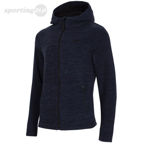 Bluza męska polarowa 4F ciemny granat melanż H4Z22 PLM351 30M 4F Bluza męska polarowa 4F ciemny granat melanż H4Z22 PLM351 30M 4F