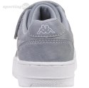 Buty dla dzieci Kappa Bash szaro-białe 260852SCK 6510 Kappa Buty dla dzieci Kappa Bash szaro-białe 260852SCK 6510 Kappa
