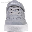 Buty dla dzieci Kappa Bash szaro-białe 260852SCK 6510 Kappa Buty dla dzieci Kappa Bash szaro-białe 260852SCK 6510 Kappa
